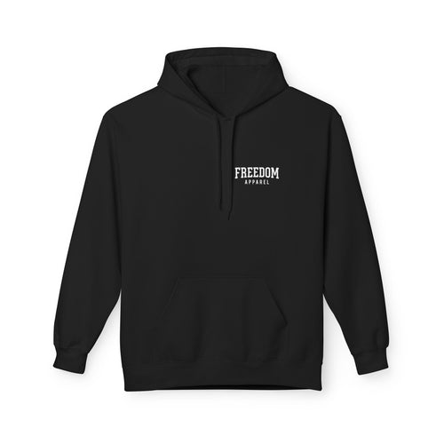 Freedom Apparel 'Will Run' Hoodie — Vintage License Plate Graphic